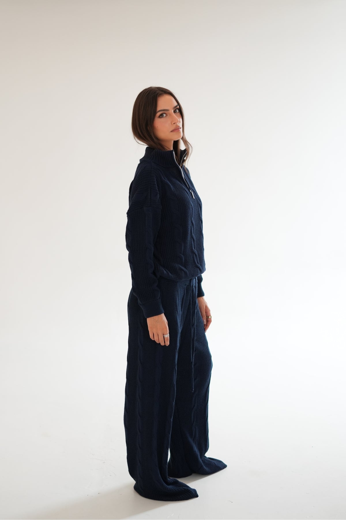 Conjunto Zip UP Marinho